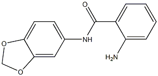 2-amino-N-(2H-1,3-benzodioxol-5-yl)benzamide Struktur