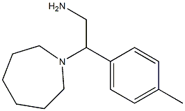 2-azepan-1-yl-2-(4-methylphenyl)ethanamine Struktur