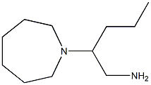 2-azepan-1-ylpentan-1-amine Struktur