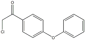 2-chloro-1-(4-phenoxyphenyl)ethan-1-one Struktur