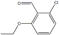 2-chloro-6-ethoxybenzaldehyde Struktur