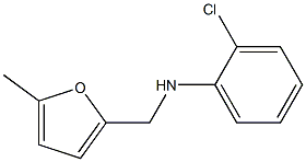 2-chloro-N-[(5-methylfuran-2-yl)methyl]aniline Struktur