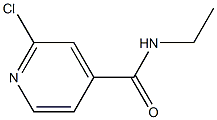 2-chloro-N-ethylpyridine-4-carboxamide Struktur