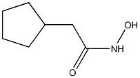 2-cyclopentyl-N-hydroxyacetamide Struktur