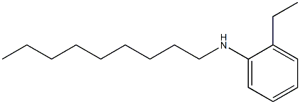 2-ethyl-N-nonylaniline Struktur