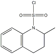 2-methyl-1,2,3,4-tetrahydroquinoline-1-sulfonyl chloride Struktur