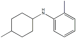 2-methyl-N-(4-methylcyclohexyl)aniline Struktur