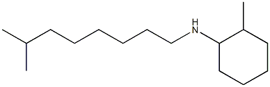 2-methyl-N-(7-methyloctyl)cyclohexan-1-amine Struktur