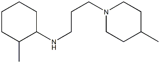 2-methyl-N-[3-(4-methylpiperidin-1-yl)propyl]cyclohexan-1-amine Struktur