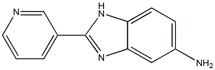 2-pyridin-3-yl-1H-benzimidazol-5-amine Struktur