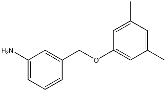 3-(3,5-dimethylphenoxymethyl)aniline Struktur