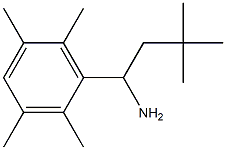 3,3-dimethyl-1-(2,3,5,6-tetramethylphenyl)butan-1-amine Struktur