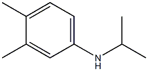 3,4-dimethyl-N-(propan-2-yl)aniline Struktur