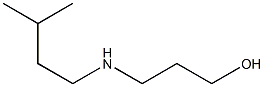 3-[(3-methylbutyl)amino]propan-1-ol Struktur