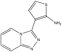 3-[1,2,4]triazolo[4,3-a]pyridin-3-ylthien-2-ylamine Struktur