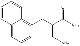 3-amino-2-(naphthalen-1-ylmethyl)propanamide Struktur