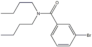 3-bromo-N,N-dibutylbenzamide Struktur