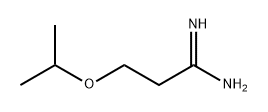 3-isopropoxypropanimidamide Struktur