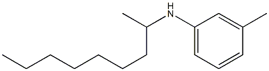 3-methyl-N-(nonan-2-yl)aniline Struktur