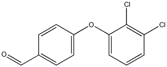 4-(2,3-dichlorophenoxy)benzaldehyde Struktur