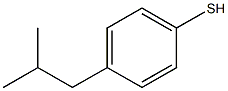 4-(2-methylpropyl)benzene-1-thiol Struktur