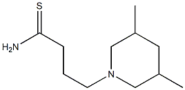 4-(3,5-dimethylpiperidin-1-yl)butanethioamide Struktur