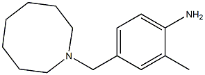 4-(azocan-1-ylmethyl)-2-methylaniline Struktur