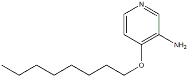 4-(octyloxy)pyridin-3-amine Struktur