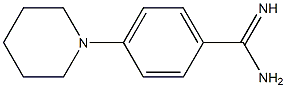 4-(piperidin-1-yl)benzene-1-carboximidamide Struktur