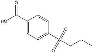 4-(propylsulfonyl)benzoic acid Struktur