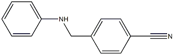 4-[(phenylamino)methyl]benzonitrile Struktur