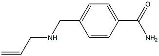 4-[(prop-2-en-1-ylamino)methyl]benzamide Struktur