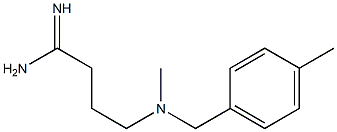 4-{methyl[(4-methylphenyl)methyl]amino}butanimidamide Struktur