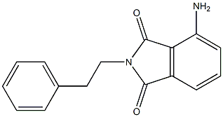 4-amino-2-(2-phenylethyl)-2,3-dihydro-1H-isoindole-1,3-dione Struktur