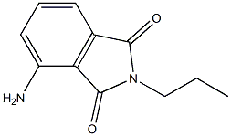 4-amino-2-propyl-2,3-dihydro-1H-isoindole-1,3-dione Struktur