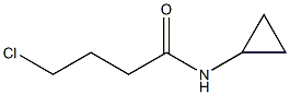 4-chloro-N-cyclopropylbutanamide Struktur