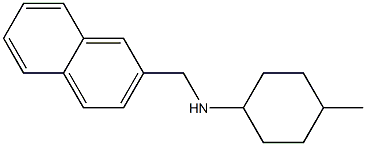 4-methyl-N-(naphthalen-2-ylmethyl)cyclohexan-1-amine Struktur