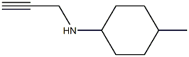 4-methyl-N-(prop-2-yn-1-yl)cyclohexan-1-amine Struktur