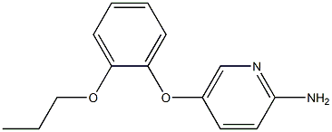 5-(2-propoxyphenoxy)pyridin-2-amine Struktur