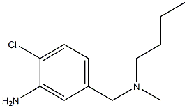 5-{[butyl(methyl)amino]methyl}-2-chloroaniline Struktur