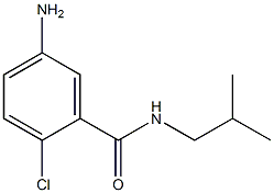 5-amino-2-chloro-N-isobutylbenzamide Struktur