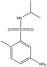 5-amino-2-methyl-N-(propan-2-yl)benzene-1-sulfonamide Struktur