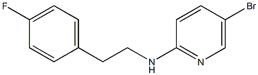 5-bromo-N-[2-(4-fluorophenyl)ethyl]pyridin-2-amine Struktur