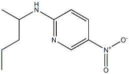 5-nitro-N-(pentan-2-yl)pyridin-2-amine Struktur