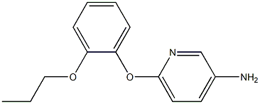 6-(2-propoxyphenoxy)pyridin-3-amine Struktur