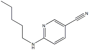 6-(pentylamino)nicotinonitrile Struktur