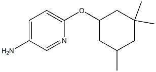 6-[(3,3,5-trimethylcyclohexyl)oxy]pyridin-3-amine Struktur