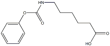 6-[(phenoxycarbonyl)amino]hexanoic acid Struktur