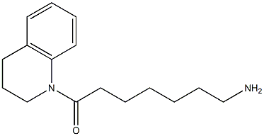 7-(3,4-dihydroquinolin-1(2H)-yl)-7-oxoheptan-1-amine Struktur