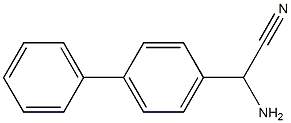 amino(1,1'-biphenyl-4-yl)acetonitrile Struktur